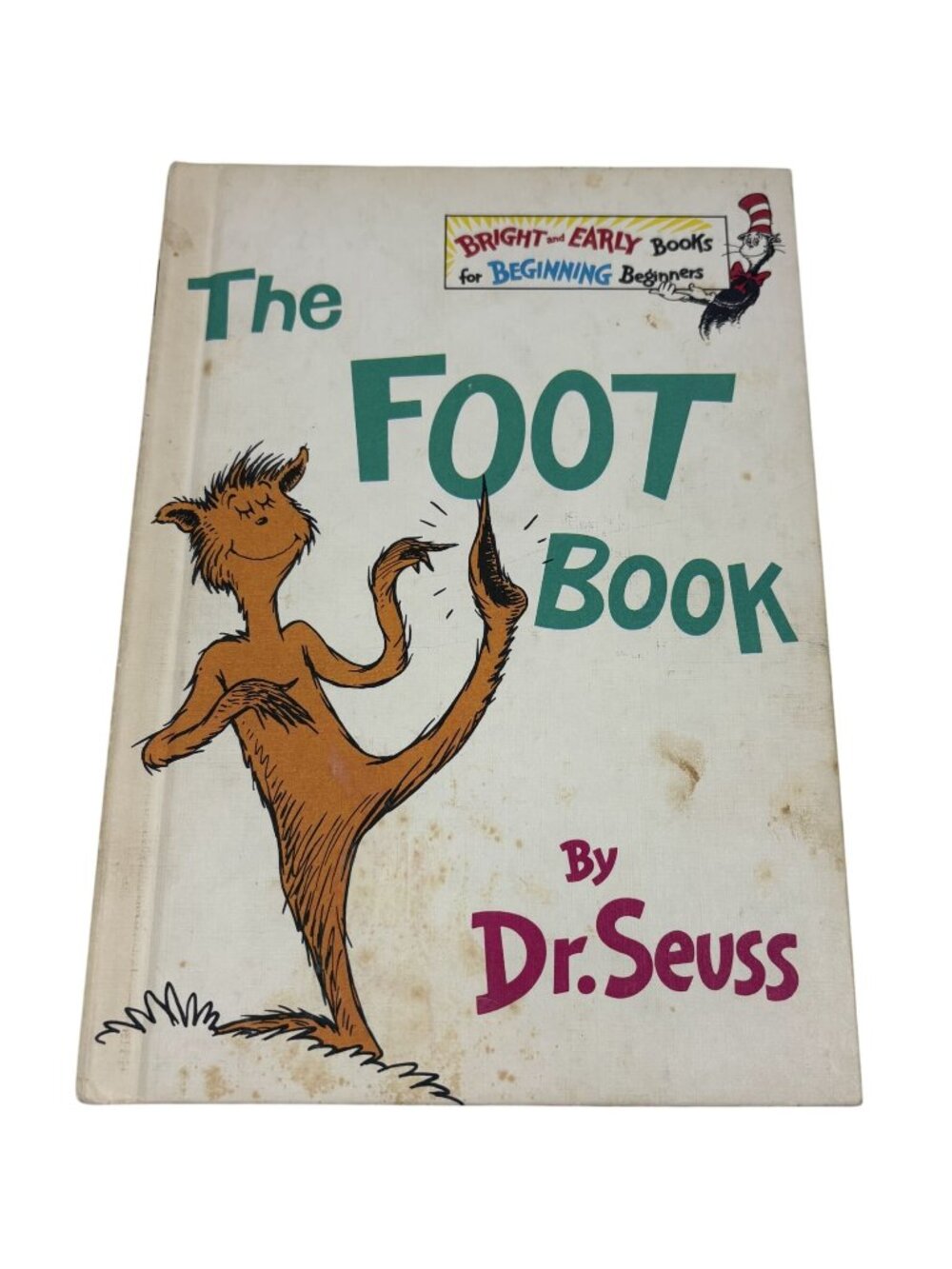The Foot Book By Dr. Seuss Bright & Early Book Club Edition 1968 Hardcover